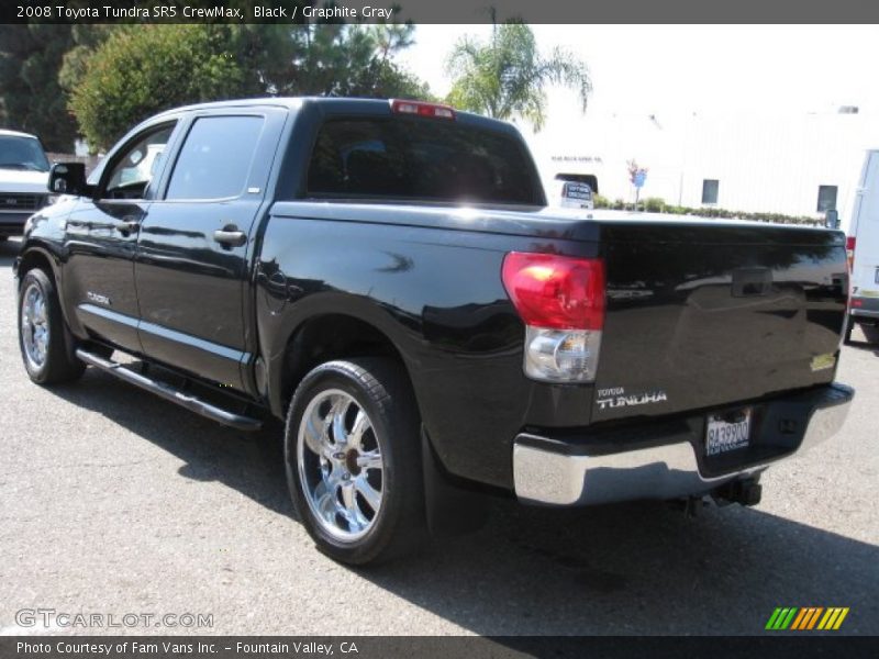 Black / Graphite Gray 2008 Toyota Tundra SR5 CrewMax