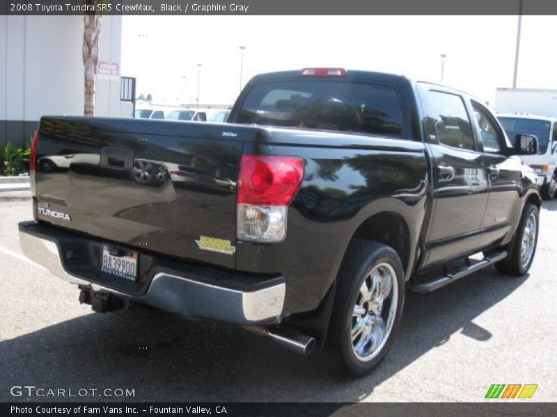 Black / Graphite Gray 2008 Toyota Tundra SR5 CrewMax