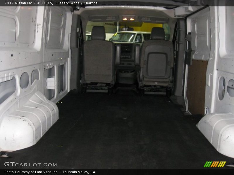 Blizzard White / Charcoal 2012 Nissan NV 2500 HD S