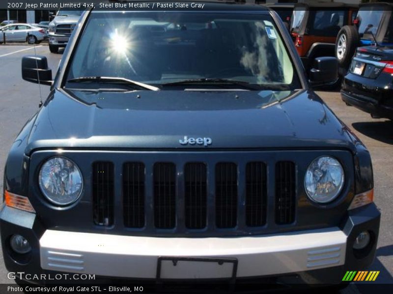 Steel Blue Metallic / Pastel Slate Gray 2007 Jeep Patriot Limited 4x4