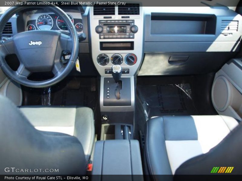 Steel Blue Metallic / Pastel Slate Gray 2007 Jeep Patriot Limited 4x4