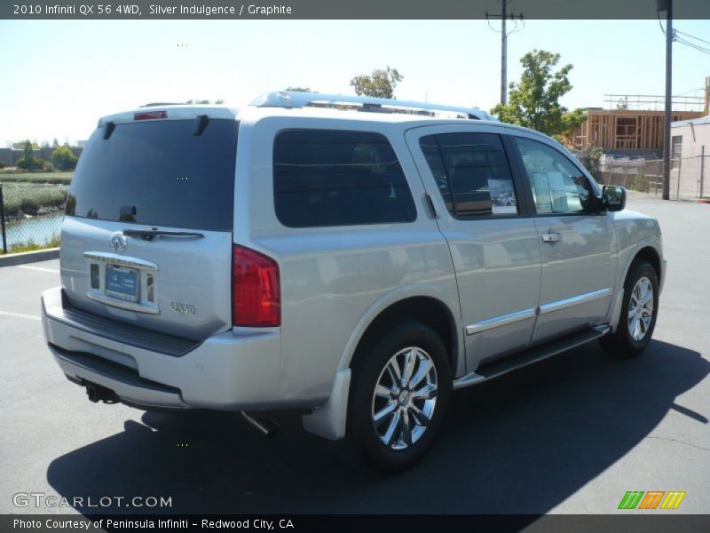 Silver Indulgence / Graphite 2010 Infiniti QX 56 4WD