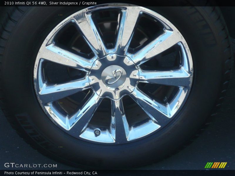 Silver Indulgence / Graphite 2010 Infiniti QX 56 4WD