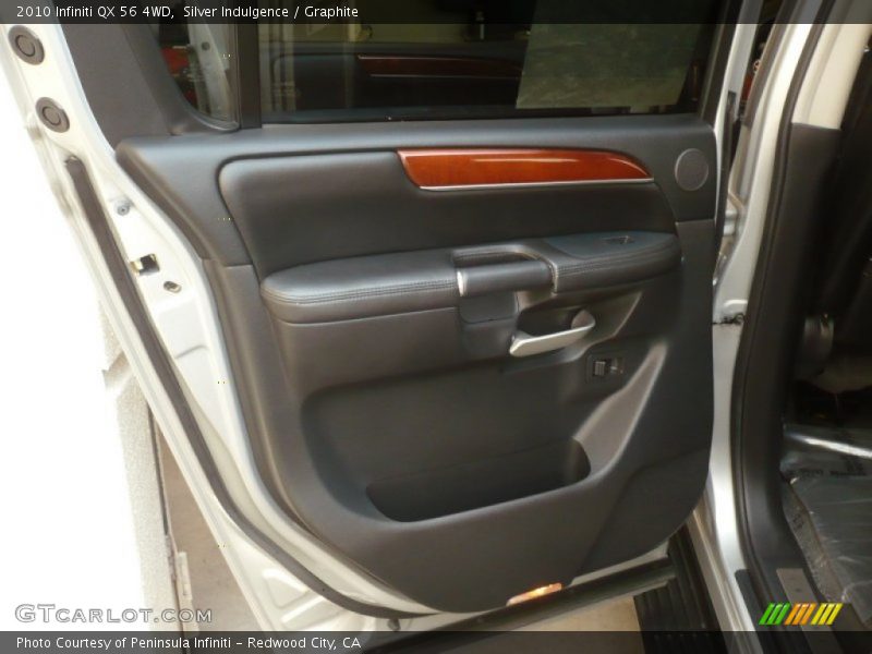 Silver Indulgence / Graphite 2010 Infiniti QX 56 4WD