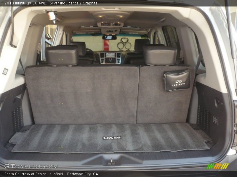 Silver Indulgence / Graphite 2010 Infiniti QX 56 4WD