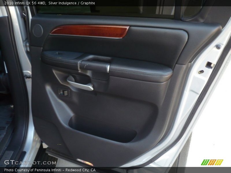 Silver Indulgence / Graphite 2010 Infiniti QX 56 4WD