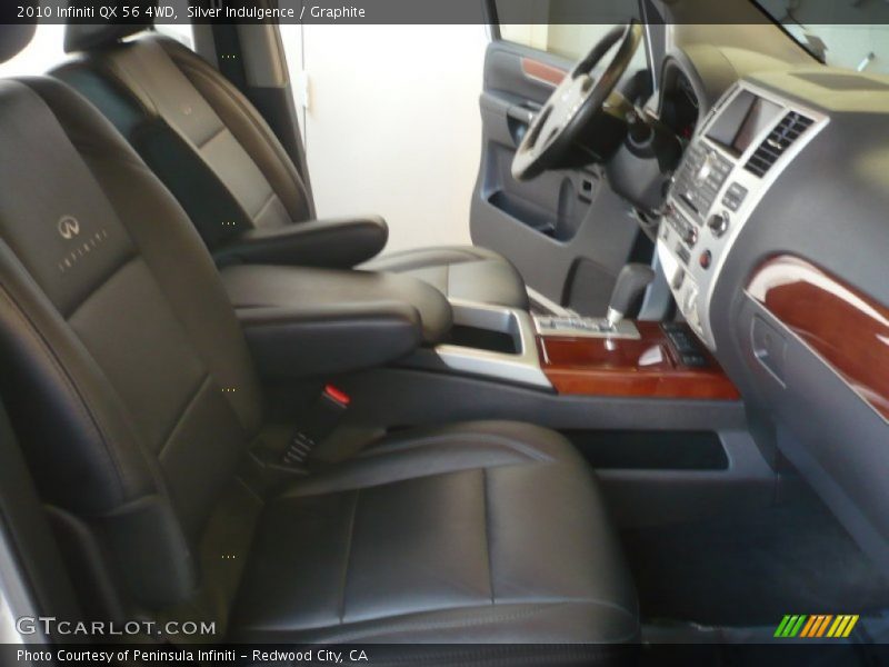 Silver Indulgence / Graphite 2010 Infiniti QX 56 4WD