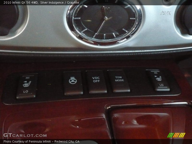Silver Indulgence / Graphite 2010 Infiniti QX 56 4WD