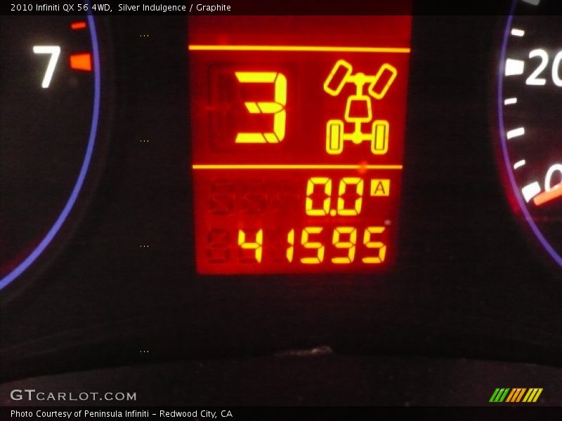 Silver Indulgence / Graphite 2010 Infiniti QX 56 4WD