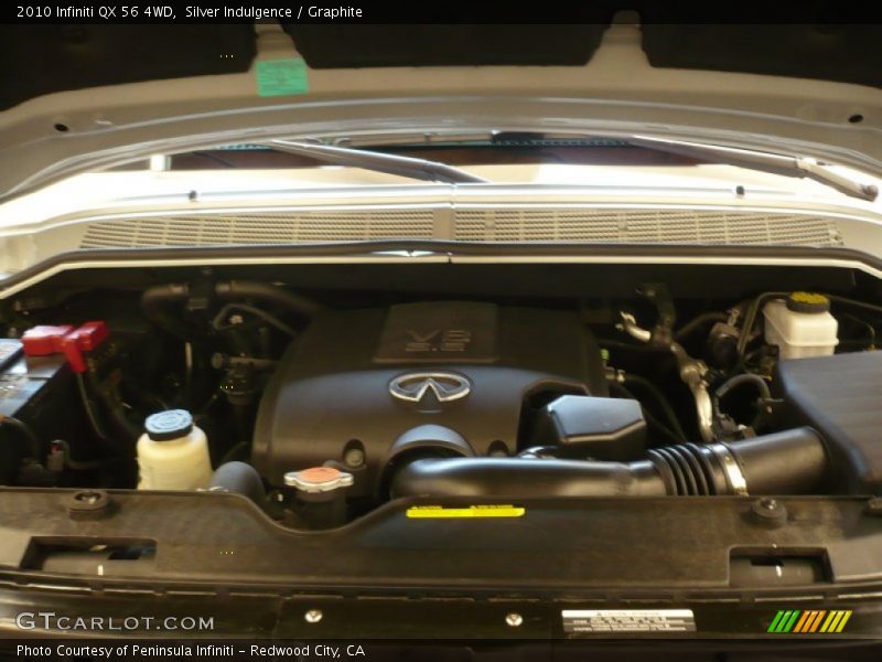 Silver Indulgence / Graphite 2010 Infiniti QX 56 4WD
