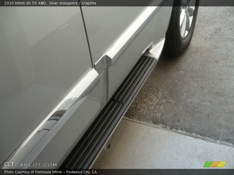 Silver Indulgence / Graphite 2010 Infiniti QX 56 4WD