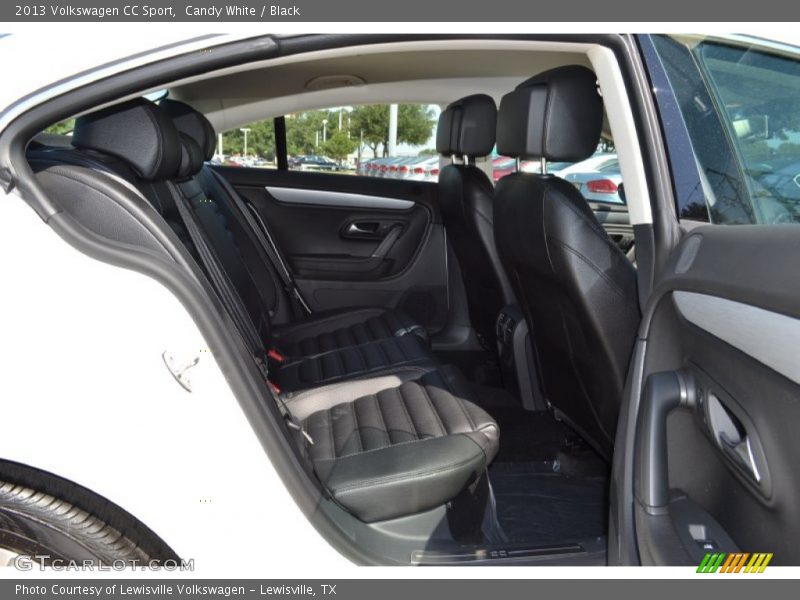 Candy White / Black 2013 Volkswagen CC Sport