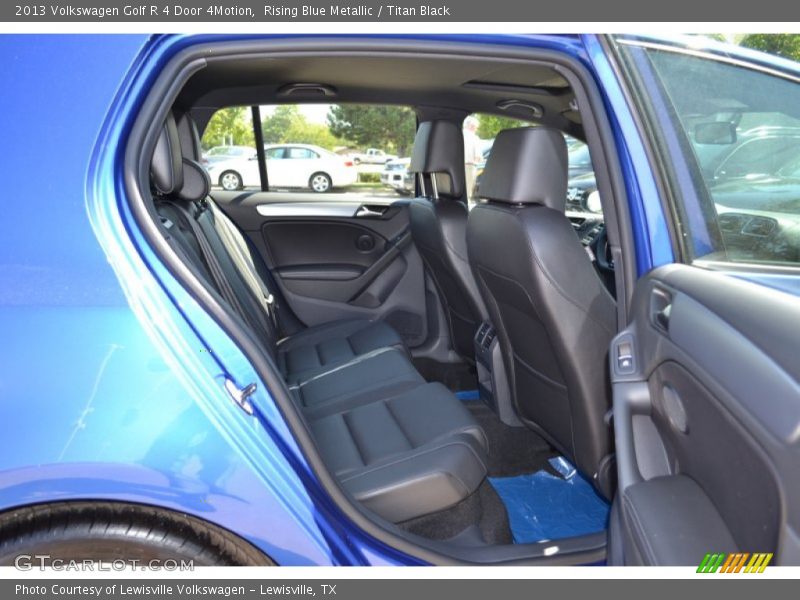 Rising Blue Metallic / Titan Black 2013 Volkswagen Golf R 4 Door 4Motion