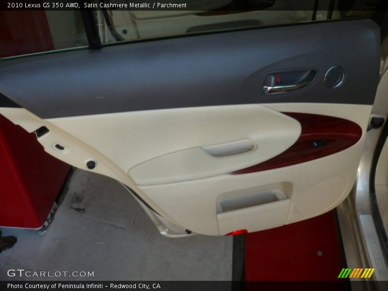 Satin Cashmere Metallic / Parchment 2010 Lexus GS 350 AWD