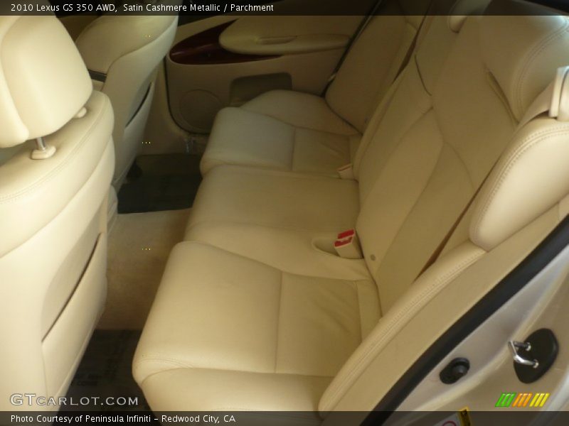 Satin Cashmere Metallic / Parchment 2010 Lexus GS 350 AWD