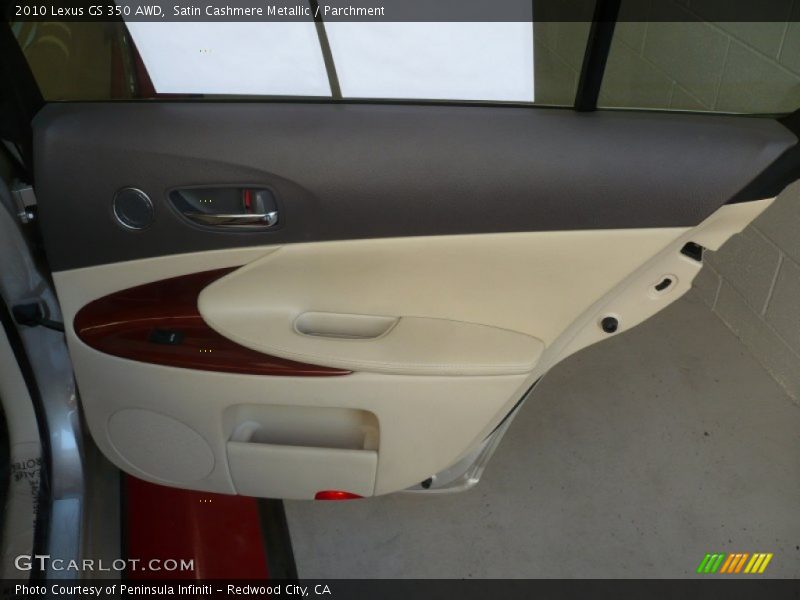 Satin Cashmere Metallic / Parchment 2010 Lexus GS 350 AWD