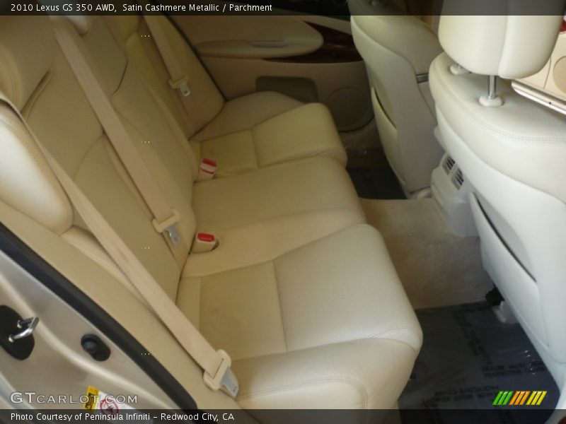 Satin Cashmere Metallic / Parchment 2010 Lexus GS 350 AWD