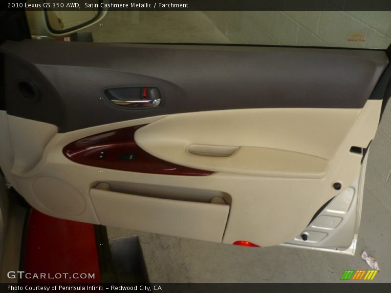 Satin Cashmere Metallic / Parchment 2010 Lexus GS 350 AWD