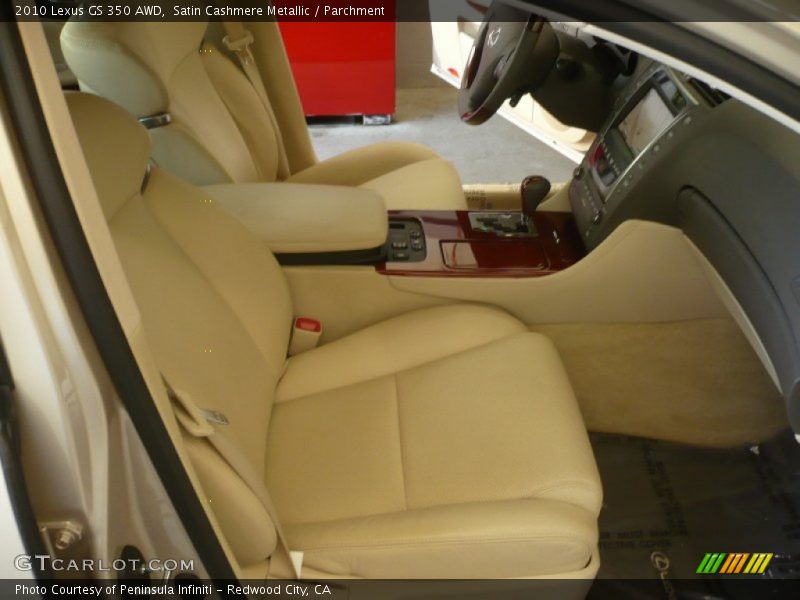 Satin Cashmere Metallic / Parchment 2010 Lexus GS 350 AWD