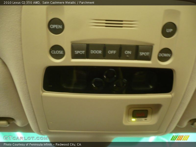 Satin Cashmere Metallic / Parchment 2010 Lexus GS 350 AWD