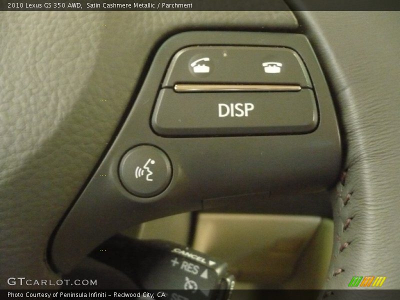 Satin Cashmere Metallic / Parchment 2010 Lexus GS 350 AWD