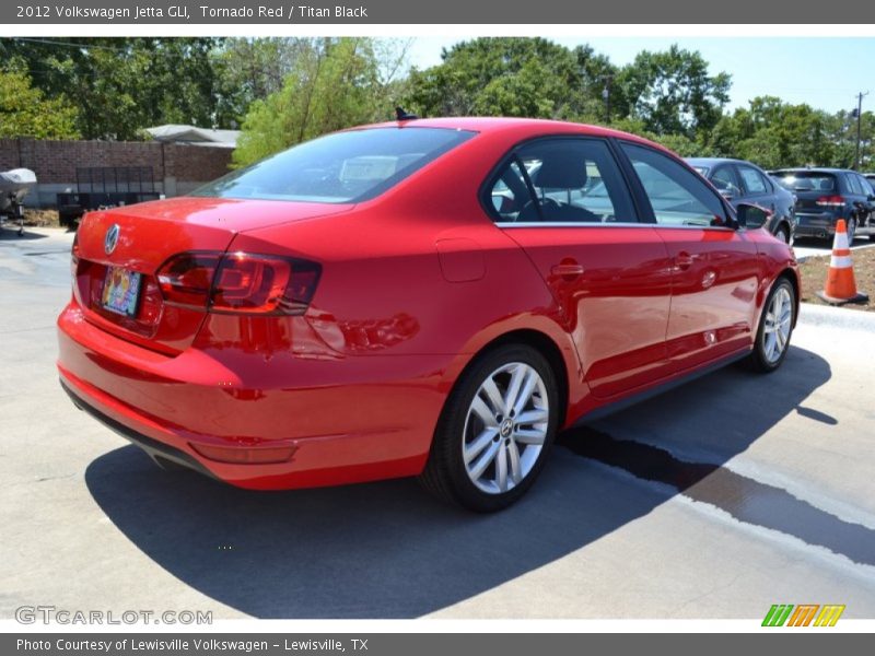 Tornado Red / Titan Black 2012 Volkswagen Jetta GLI