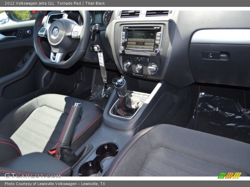 Tornado Red / Titan Black 2012 Volkswagen Jetta GLI