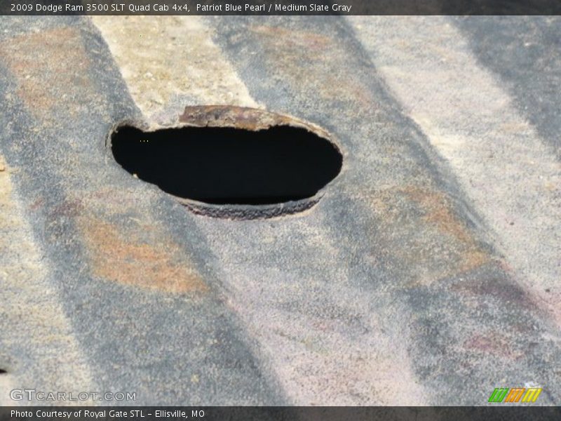 Patriot Blue Pearl / Medium Slate Gray 2009 Dodge Ram 3500 SLT Quad Cab 4x4