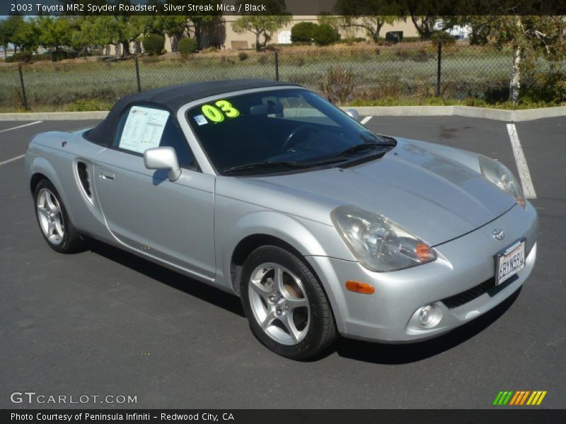 Front 3/4 View of 2003 MR2 Spyder Roadster