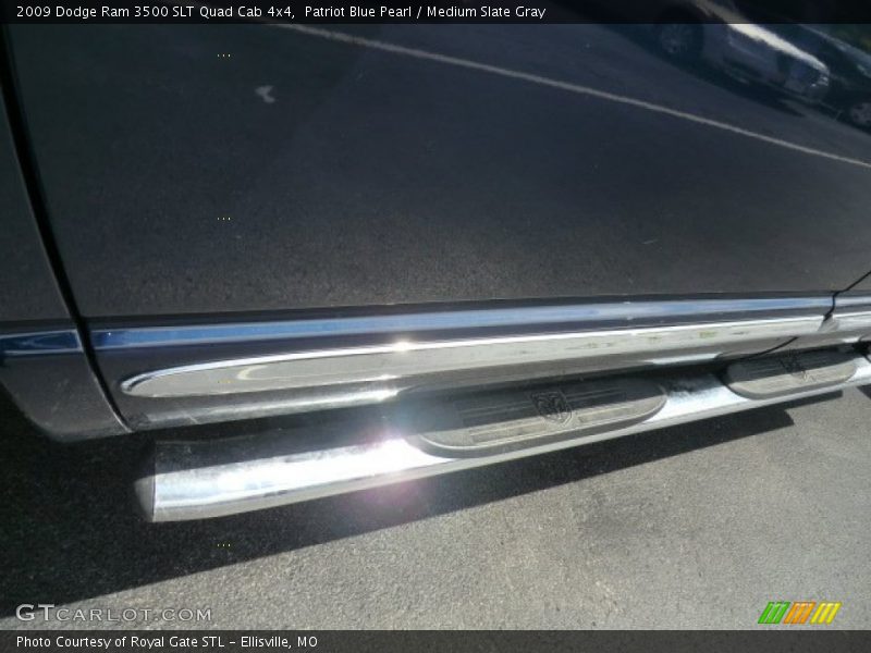 Patriot Blue Pearl / Medium Slate Gray 2009 Dodge Ram 3500 SLT Quad Cab 4x4