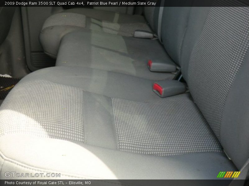 Patriot Blue Pearl / Medium Slate Gray 2009 Dodge Ram 3500 SLT Quad Cab 4x4