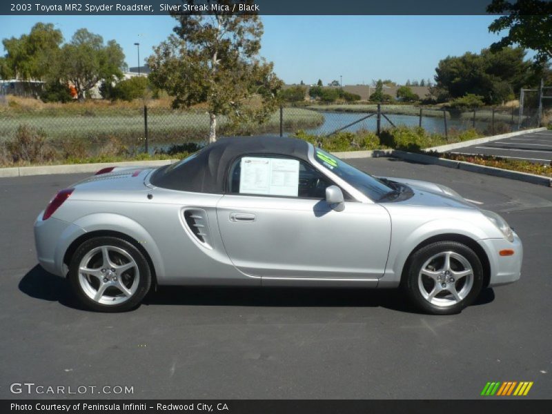  2003 MR2 Spyder Roadster Silver Streak Mica