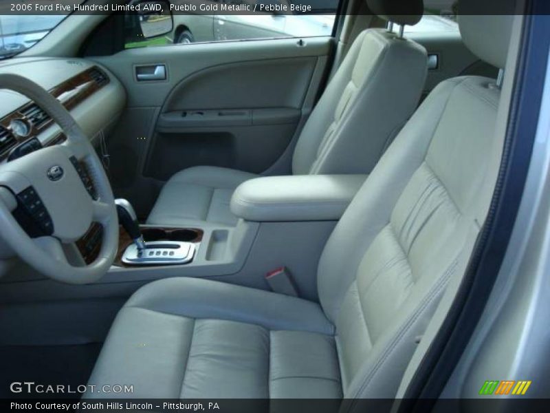 Pueblo Gold Metallic / Pebble Beige 2006 Ford Five Hundred Limited AWD