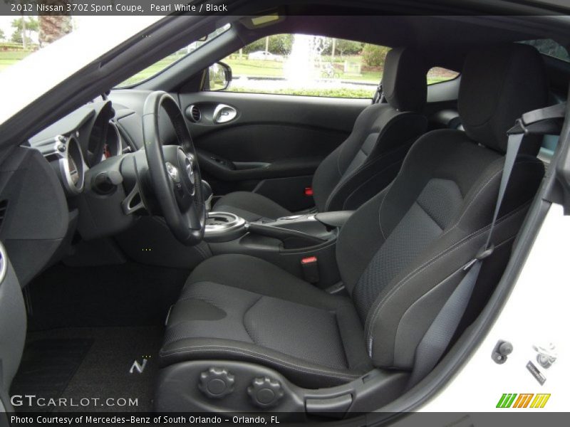  2012 370Z Sport Coupe Black Interior