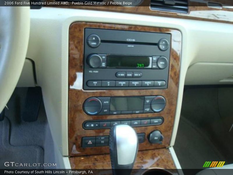 Pueblo Gold Metallic / Pebble Beige 2006 Ford Five Hundred Limited AWD