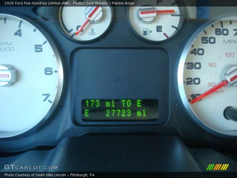 Pueblo Gold Metallic / Pebble Beige 2006 Ford Five Hundred Limited AWD