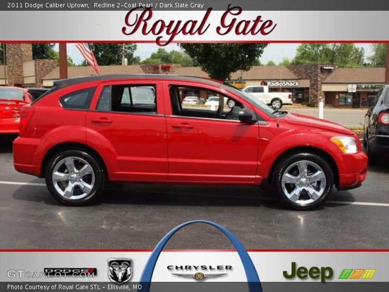 Redline 2-Coat Pearl / Dark Slate Gray 2011 Dodge Caliber Uptown