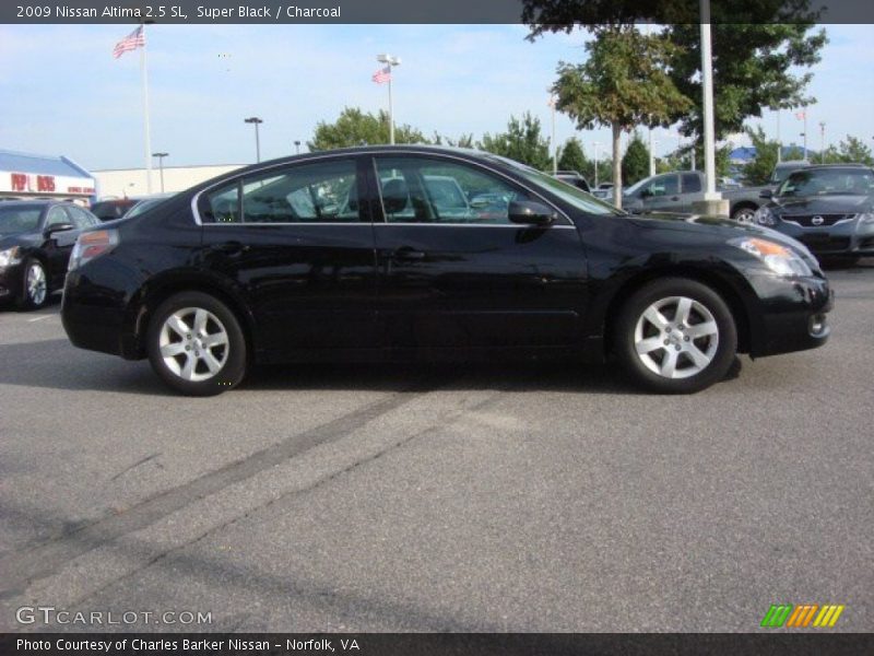 Super Black / Charcoal 2009 Nissan Altima 2.5 SL