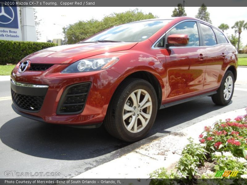 Copper Red / Sand 2010 Mazda CX-7 s Touring