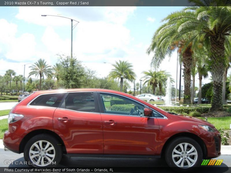 Copper Red / Sand 2010 Mazda CX-7 s Touring