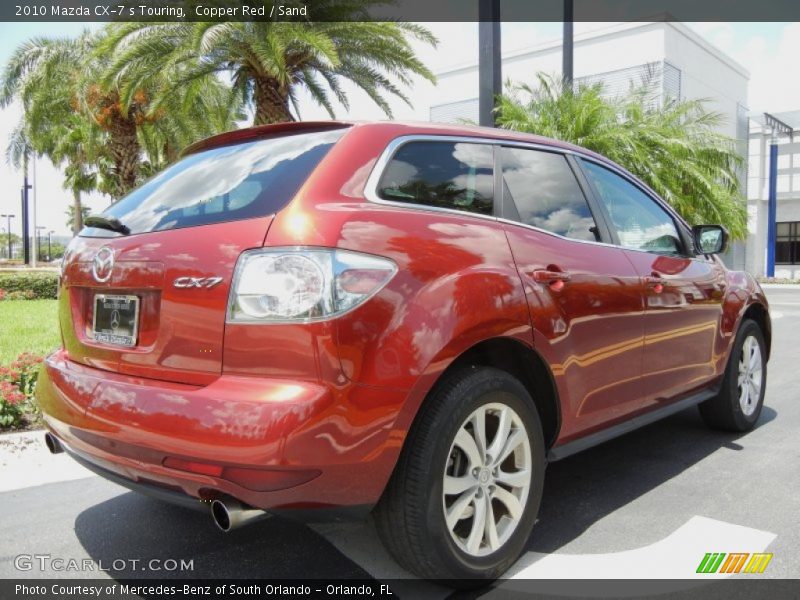 Copper Red / Sand 2010 Mazda CX-7 s Touring
