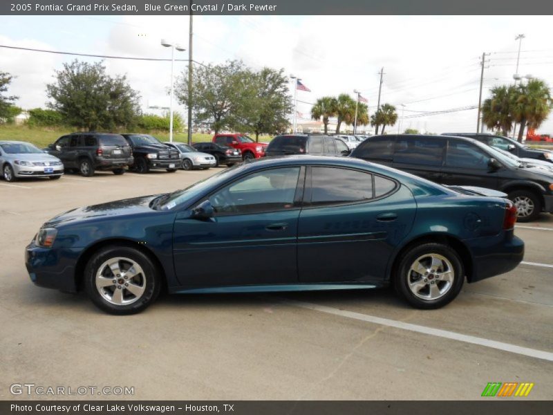 Blue Green Crystal / Dark Pewter 2005 Pontiac Grand Prix Sedan