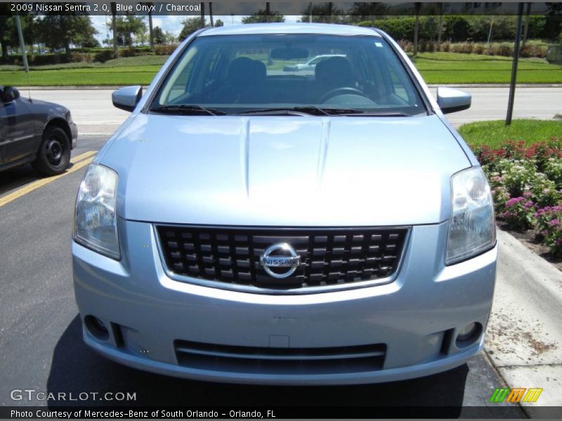 Blue Onyx / Charcoal 2009 Nissan Sentra 2.0