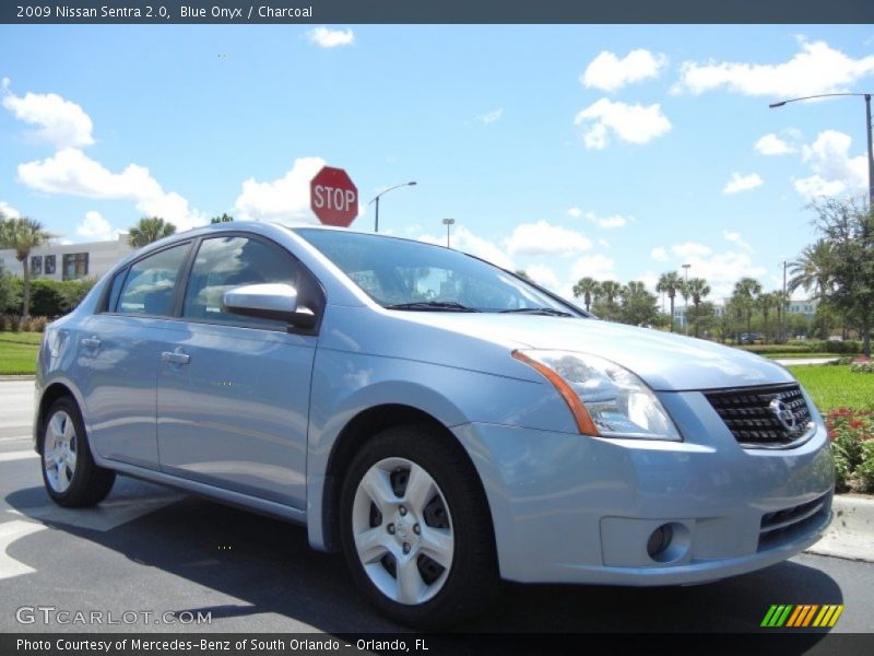 Blue Onyx / Charcoal 2009 Nissan Sentra 2.0