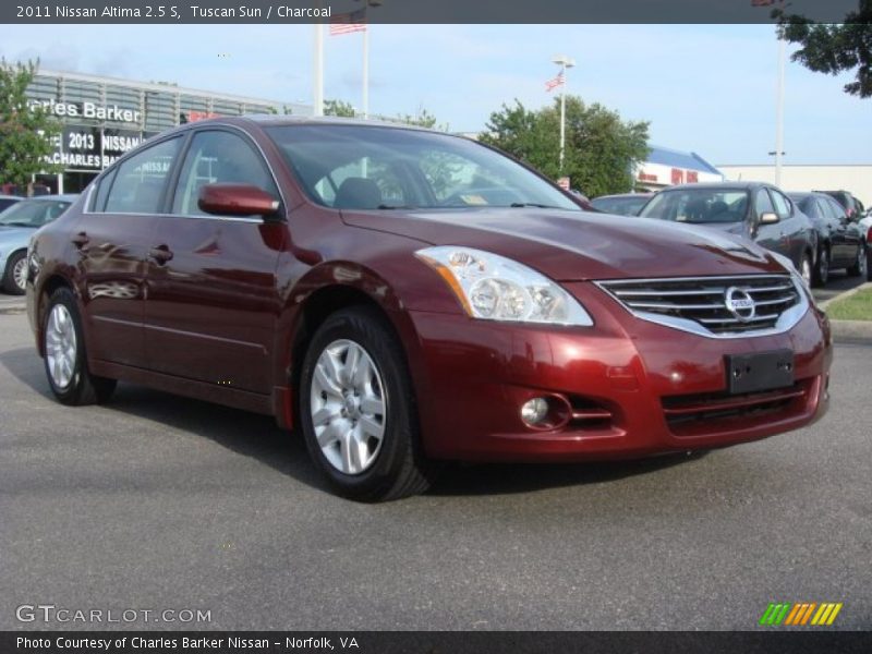 Tuscan Sun / Charcoal 2011 Nissan Altima 2.5 S