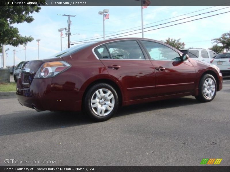 Tuscan Sun / Charcoal 2011 Nissan Altima 2.5 S