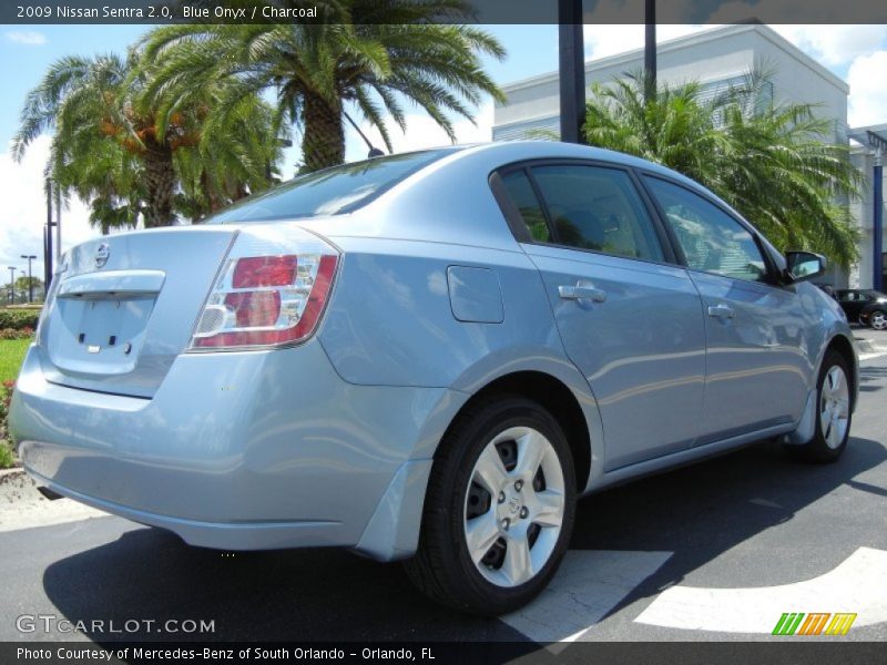 Blue Onyx / Charcoal 2009 Nissan Sentra 2.0
