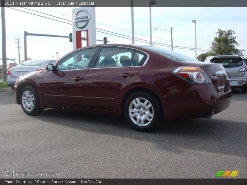 Tuscan Sun / Charcoal 2011 Nissan Altima 2.5 S