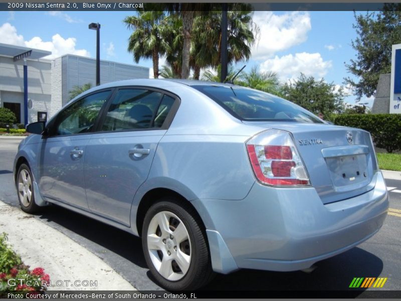 Blue Onyx / Charcoal 2009 Nissan Sentra 2.0