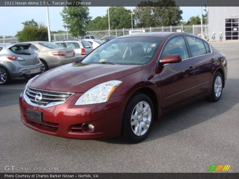 Tuscan Sun / Charcoal 2011 Nissan Altima 2.5 S